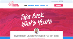 Desktop Screenshot of mytaxrefunds.co.nz